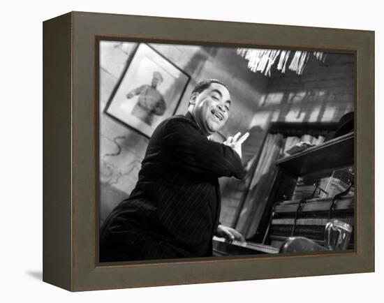Stormy Weather, Fats Waller, (Real Name Thomas), 1943-null-Framed Stretched Canvas