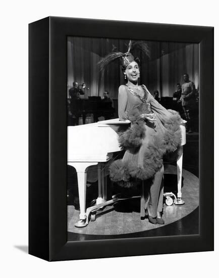 Stormy Weather, Lena Horne, 1943-null-Framed Stretched Canvas