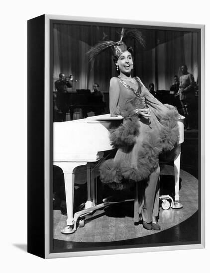 Stormy Weather, Lena Horne, 1943-null-Framed Stretched Canvas