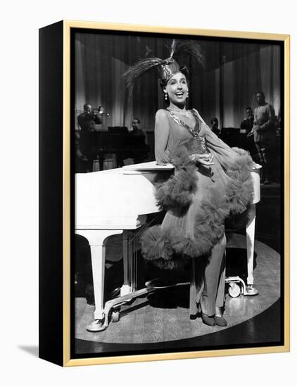 Stormy Weather, Lena Horne, 1943-null-Framed Stretched Canvas