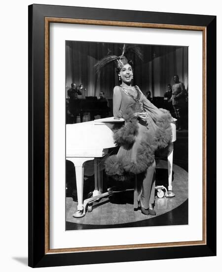 Stormy Weather, Lena Horne, 1943-null-Framed Photo