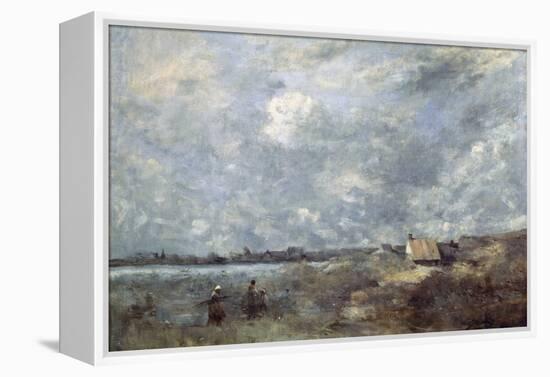 Stormy Weather. Pas De Calais, C1870-Jean-Baptiste-Camille Corot-Framed Premier Image Canvas