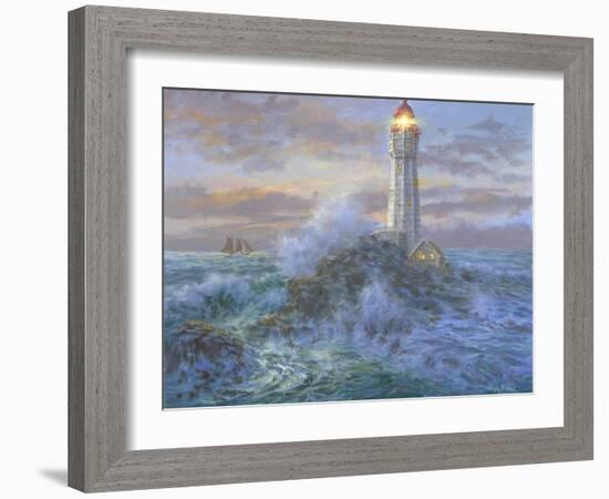 Stormy Weather-Nicky Boehme-Framed Giclee Print