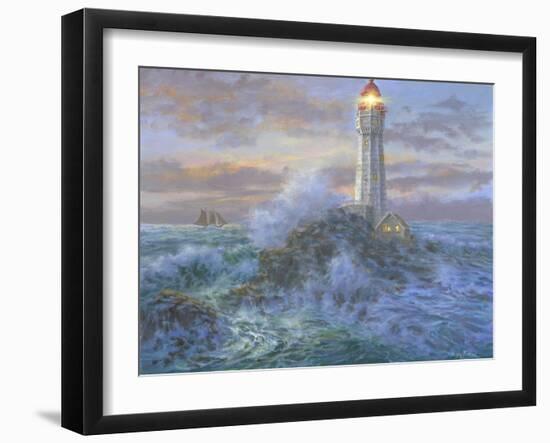 Stormy Weather-Nicky Boehme-Framed Giclee Print