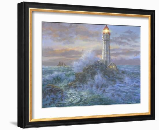 Stormy Weather-Nicky Boehme-Framed Giclee Print