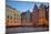 Stortorget Square Cafes at Dusk, Gamla Stan, Stockholm, Sweden, Scandinavia, Europe-Frank Fell-Mounted Photographic Print