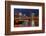 Story Bridge and Brisbane city skyline after dark, Queensland, Australia, Pacific-Andrew Michael-Framed Photographic Print