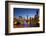 Story Bridge and Skyline Along the Brisbane River, Brisbane, Australia-Peter Adams-Framed Photographic Print