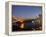 Story Bridge, Kangaroo Point, Brisbane River and City Centre at Night, Brisbane, Queensland, Austra-Nick Servian-Framed Premier Image Canvas