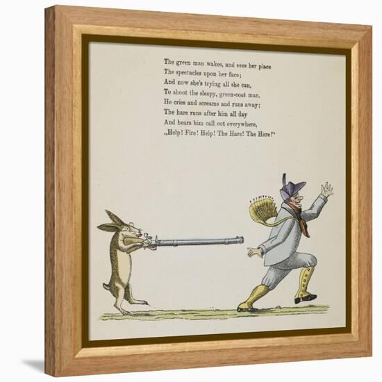 (Story Continued From Page 12). the Hare-Heinrich Hoffmann-Framed Premier Image Canvas