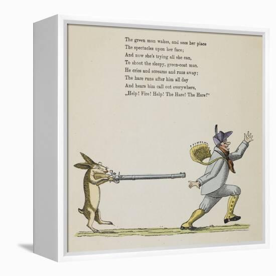 (Story Continued From Page 12). the Hare-Heinrich Hoffmann-Framed Premier Image Canvas