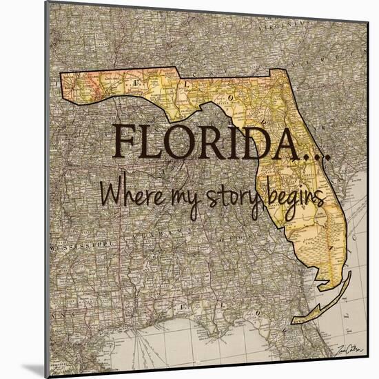 Story Florida-Tina Carlson-Mounted Art Print