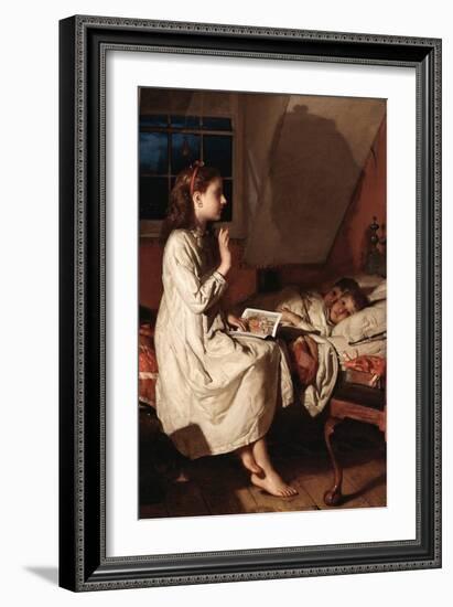 Story of Golden Locks-Seymour Joseph Guy-Framed Art Print