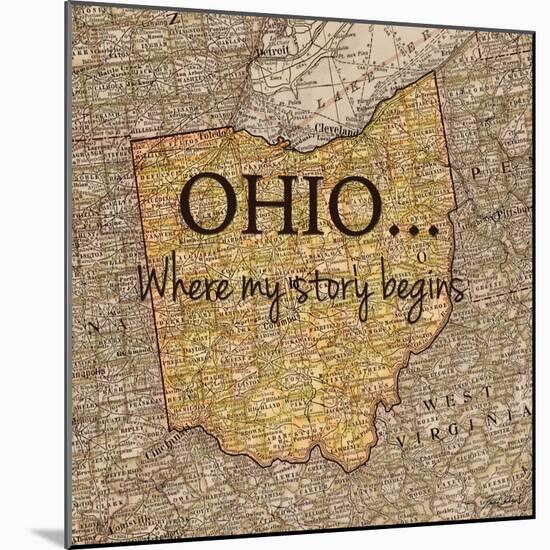 Story Ohio-Tina Carlson-Mounted Art Print