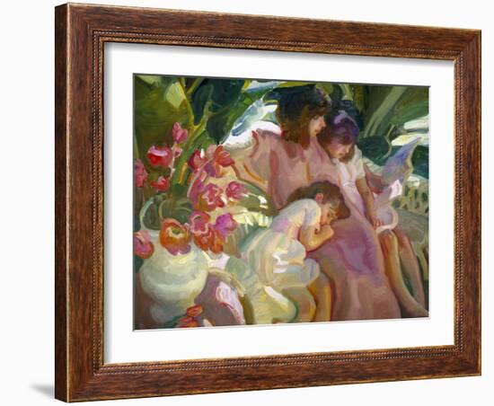 Story Time-John Asaro-Framed Giclee Print