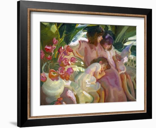 Story Time-John Asaro-Framed Giclee Print