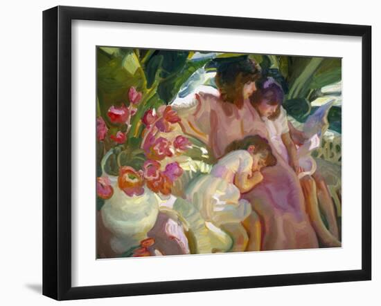 Story Time-John Asaro-Framed Giclee Print