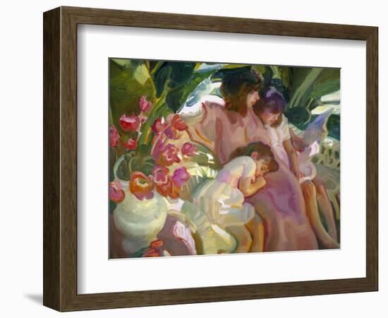 Story Time-John Asaro-Framed Giclee Print