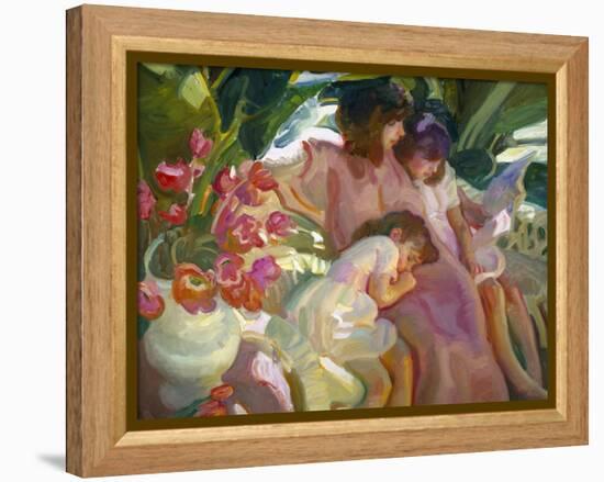 Story Time-John Asaro-Framed Premier Image Canvas