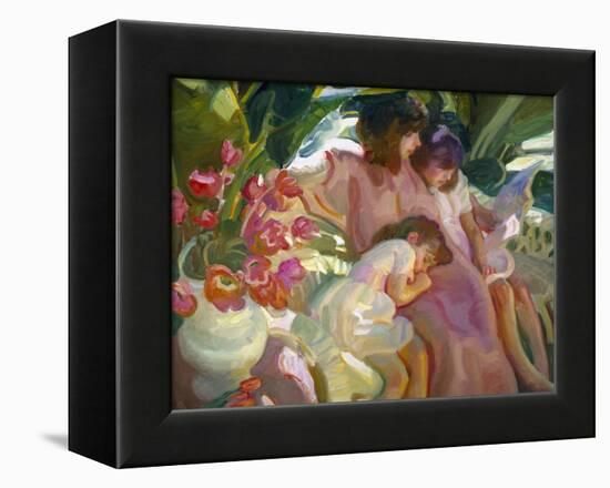 Story Time-John Asaro-Framed Premier Image Canvas