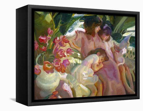 Story Time-John Asaro-Framed Premier Image Canvas