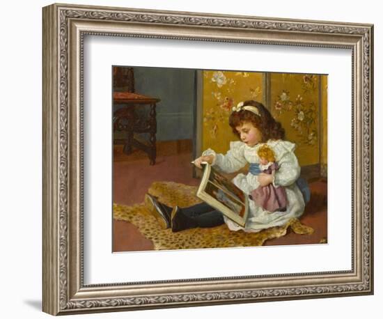 Story Time-Charles Haigh-Wood-Framed Giclee Print