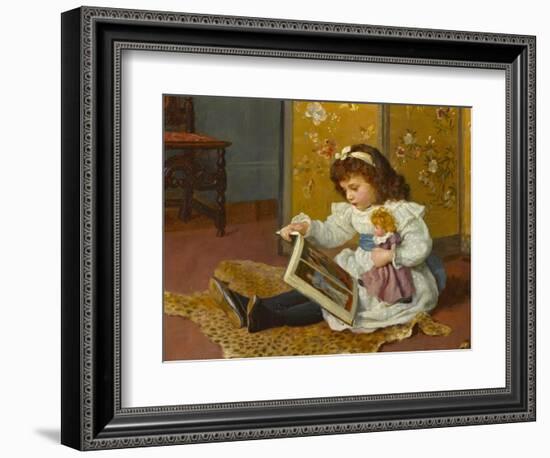 Story Time-Charles Haigh-Wood-Framed Giclee Print