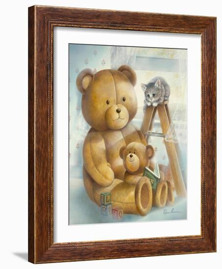 Story Time-Ruane Manning-Framed Art Print