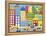 Storybook City-Chariklia Zarris-Framed Stretched Canvas