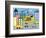 Storybook Construction Site-Chariklia Zarris-Framed Art Print