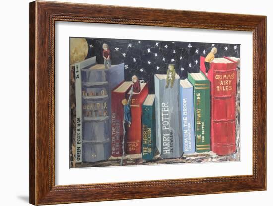 Storytime-Kirstie Adamson-Framed Giclee Print