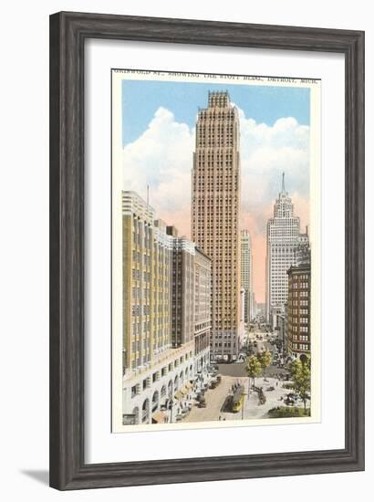 Stott Building, Detroit, Michigan-null-Framed Art Print