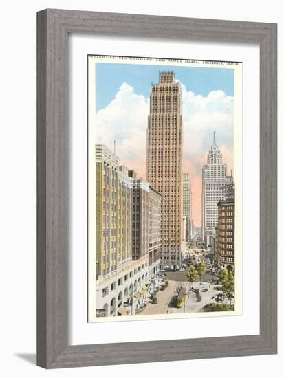 Stott Building, Detroit, Michigan-null-Framed Art Print