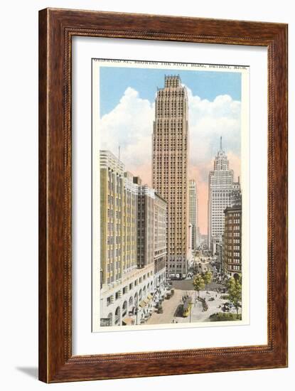 Stott Building, Detroit, Michigan-null-Framed Art Print