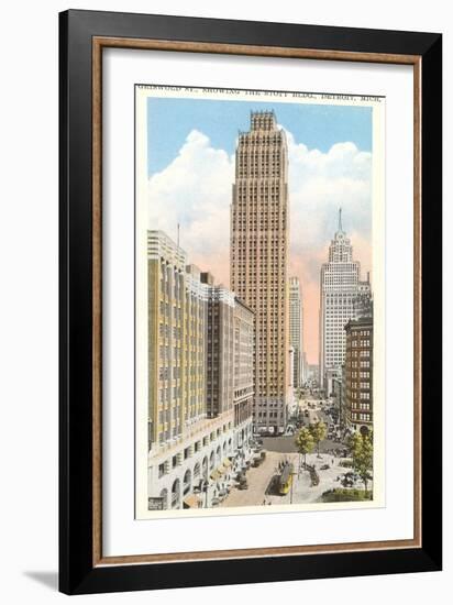 Stott Building, Detroit, Michigan-null-Framed Art Print