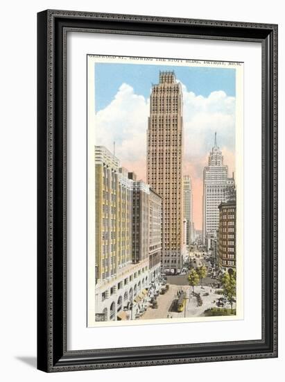 Stott Building, Detroit, Michigan-null-Framed Art Print