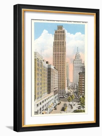 Stott Building, Detroit, Michigan-null-Framed Art Print