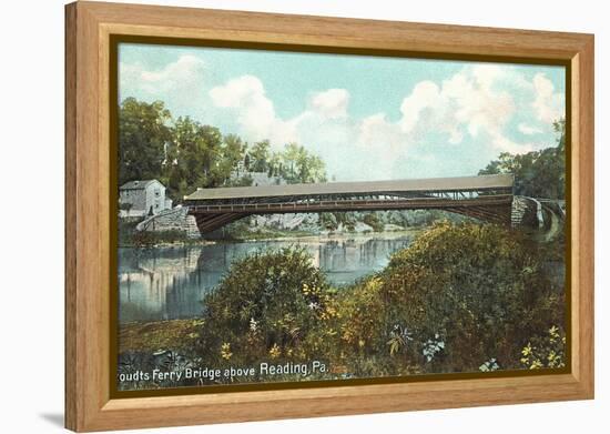 Stoudts Ferry Bridge, Reading-null-Framed Stretched Canvas