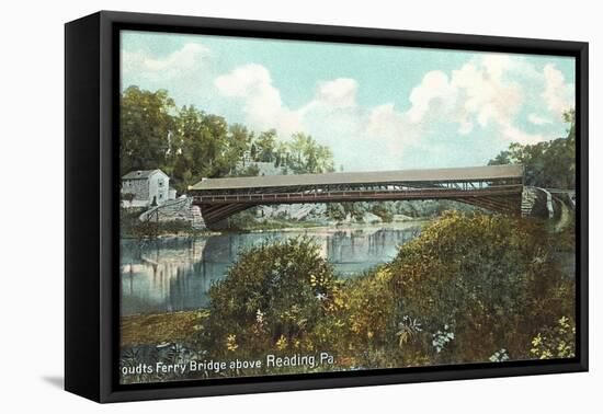 Stoudts Ferry Bridge, Reading-null-Framed Stretched Canvas