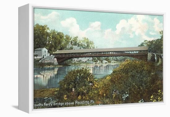 Stoudts Ferry Bridge, Reading-null-Framed Stretched Canvas