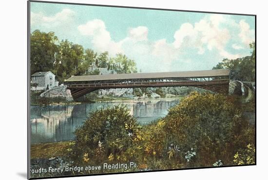Stoudts Ferry Bridge, Reading-null-Mounted Art Print