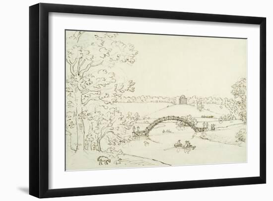 Stourhead, c.1780S-Coplestone Warre Bampfylde-Framed Giclee Print