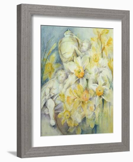 Stourhead Daffodils-Karen Armitage-Framed Giclee Print