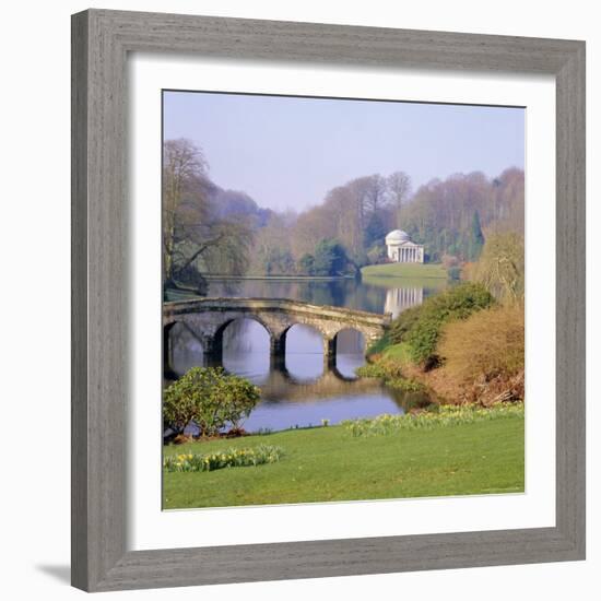 Stourhead, Wiltshire, England, UK, Europe-Roy Rainford-Framed Photographic Print