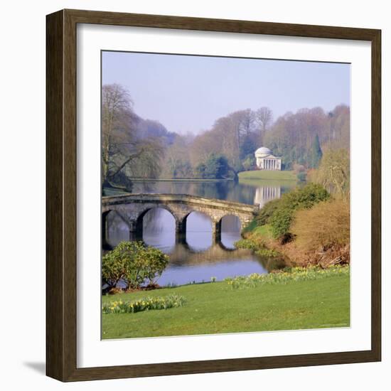 Stourhead, Wiltshire, England, UK, Europe-Roy Rainford-Framed Photographic Print