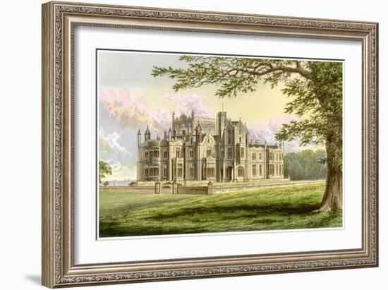 Stourton, Yorkshire, Home of Lord Stourton, C1880-AF Lydon-Framed Giclee Print