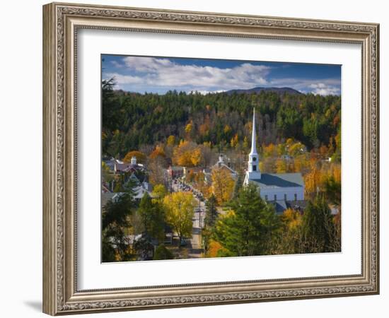 Stowe, Vermont, USA-Alan Copson-Framed Photographic Print