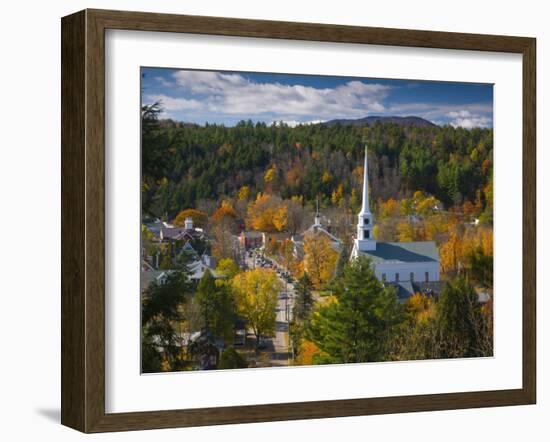 Stowe, Vermont, USA-Alan Copson-Framed Photographic Print