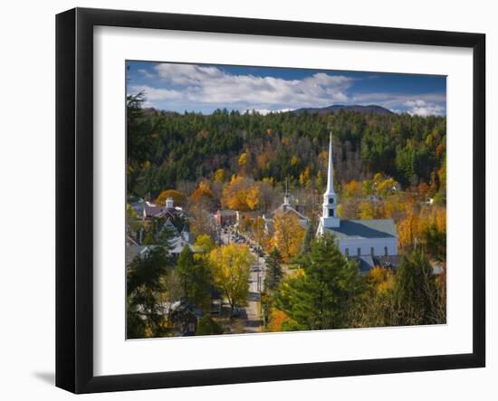 Stowe, Vermont, USA-Alan Copson-Framed Photographic Print