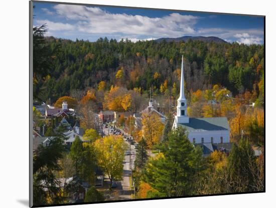 Stowe, Vermont, USA-Alan Copson-Mounted Photographic Print